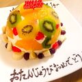 ゆっさま's cooksnap of when they made フルーツドームケーキ.