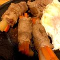さらんだー's cooksnap of when they made エリンギの牛肉テリヤキ巻.