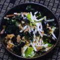 nosso's cooksnap of when they made 大根とワカメのツナマヨサラダ.