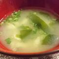 すずぱく's cooksnap of when they made 湯葉っぽい♪冷凍豆腐の味噌汁.