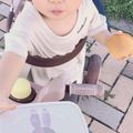 miians's cooksnap of when they made 赤ちゃんおやつ♡野菜たっぷりホットケーキ.