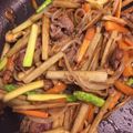 テヨン1's cooksnap of when they made きんぴら肉ごぼう.