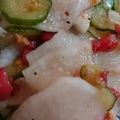 れそそ's cooksnap of when they made 大根とトマトの和風オイル和え.