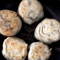 クックWMCKH7☆'s cooksnap of when they made 茄子を味わう丸茄子のおやき（焼きＶｅｒ）.