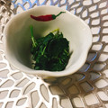 yesmama's cooksnap of when they made とろとろ～モロヘイヤの酢醤油和え～.