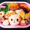 なかはまゆ's cooksnap of when they made ♪キャラ弁♪ボンボンリボンちゃん♪うさぎ.