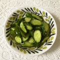 puniＫ's cooksnap of when they made きゅうりの浅漬け.