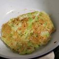 miz13's cooksnap of when they made 離乳食完了期☆ふわふわお好み焼き♡.