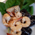 ｋａｍｉｙａｍａ's cooksnap of when they made コク旨！エビとナスのオイマヨ炒め！.