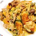 クックMHTLBD☆'s cooksnap of when they made かぼちゃと長ねぎのワンポットパスタ♪.