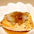 クックQPU4ZJ☆'s cooksnap of when they made かじきまぐろのバターおろしポン酢.