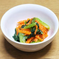 あ～ちゃんさ～ちゃん's cooksnap of when they made ♡小松菜とにんじんのごま和え♡お弁当にも.