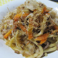 えみんちゅ＊'s cooksnap of when they made 我が家の焼きうどん✿.