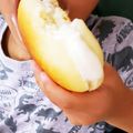 ハチ8コロ8's cooksnap of when they made 牛乳クリームパン（ＨＢ使用）.