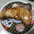 ぱんだばぁ。's cooksnap of when they made ぶりの照り焼き.