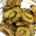hikariA's cooksnap of when they made 子どもも大好き、スナックゴーヤ.