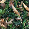 そみゆ's cooksnap of when they made ★ほうれん草としめじのごま和え★.