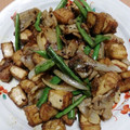 しぃばぁば's cooksnap of when they made 豚こまと厚揚げのカレー炒め.