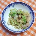 おーぐろ's cooksnap of when they made 超簡単☆鶏肉とキャベツの甘辛炒め.