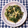 えつエツ's cooksnap of when they made たまご入りほうれん草のソテー.