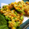 hiromi56's cooksnap of when they made 失敗知らず☆エビとコーンのかき揚げ.