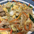 なっぱっぱっぱ's cooksnap of when they made 豚肉といろいろ野菜のふんわり卵炒め.