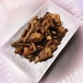 K0A9O0R8U♪'s cooksnap of when they made 黒胡椒香る～♫うちの鶏ごぼう♡.
