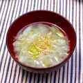 nao✳︎21's cooksnap of when they made 風邪の予防に☆長ネギのスープ.