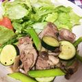 またたびちゃま's cooksnap of when they made チキンとズッキーニとアスパラのガリバタ.