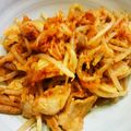 ぱにぱる's cooksnap of when they made ダイエットにも！簡単もやし豚キムチ.