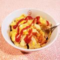 Richland☆Y's cooksnap of when they made オムライス親子丼.