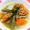 ☆★あんず姫★☆'s cooksnap of when they made 玉ねぎとウィンナーとにんじんのスープ.