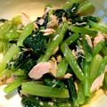 ANMOS0915's cooksnap of when they made 簡単♪小松菜とツナの和え物♡.