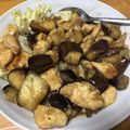 ぬーまいと0523's cooksnap of when they made ポン酢だけで！鶏肉・ナスの炒め物☆.