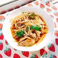 あやちん０８１６'s cooksnap of when they made 豚肉とモヤシとピーマンのピリ辛炒め.