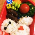 ハルママ＊°'s cooksnap of when they made 簡単キャラ弁☆ディズニー ベイマックス.