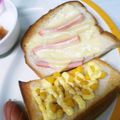 choco831's cooksnap of when they made 簡単☆カニカマしらすトースト.