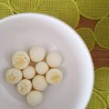 yurimekko。's cooksnap of when they made 離乳食 赤ちゃんも食べれるボーロ＊°.