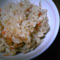 lovesmile0625's cooksnap of when they made キノコとツナの炊き込みご飯.