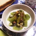 ☆あいちゃん's cooksnap of when they made 黒砂糖deキウイヨーグルト♪.