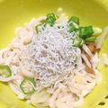 石製インコ's cooksnap of when they made さっぱり〜＊シラスなめこ冷やしうどん.