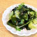 こはる・▽・'s cooksnap of when they made わかめとキャベツのごまダレサラダ❀.