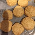くまごり's cooksnap of when they made 白い☆ほろほろのアーモンドクッキー.