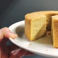 goririn's cooksnap of when they made 米粉でふわふわシフォンケーキ.