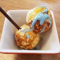 pipit3's cooksnap of when they made たこ焼き器で♪リラックマのベビーカステラ.