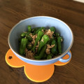 ipyons's cooksnap of when they made レンジで簡単！ししとうのツナ和え.