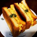 すみま～る's cooksnap of when they made ✿卵とチーズのホットサンド✿.