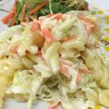 yodaiking's cooksnap of when they made 水菜とキャベツのマカロニサラダ☆彡.