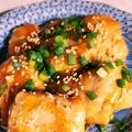 龍虎の母ちゃん's cooksnap of when they made お弁当に とりつくねハンバーグ.
