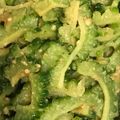 maruko1975's cooksnap of when they made ゴーヤの胡麻和え.